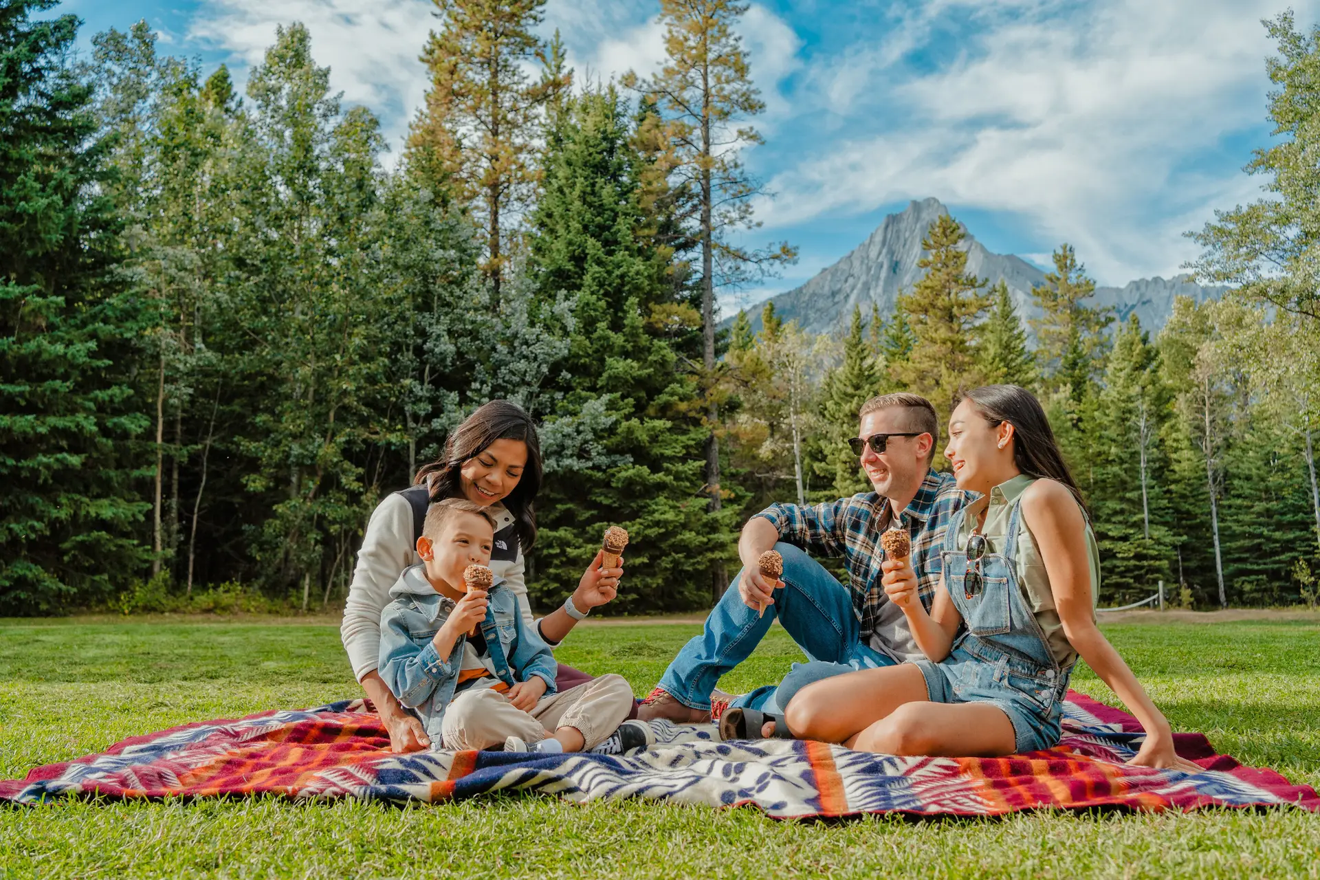 Picnic space at Sundance by Basecamp