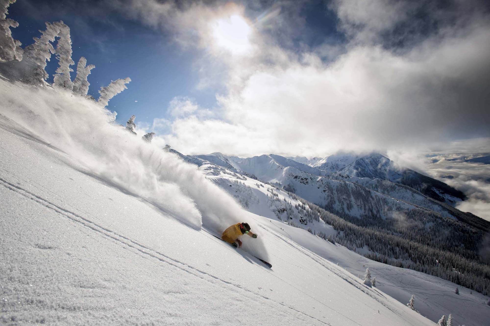 Skiing at Revelstoke Mountain Resort