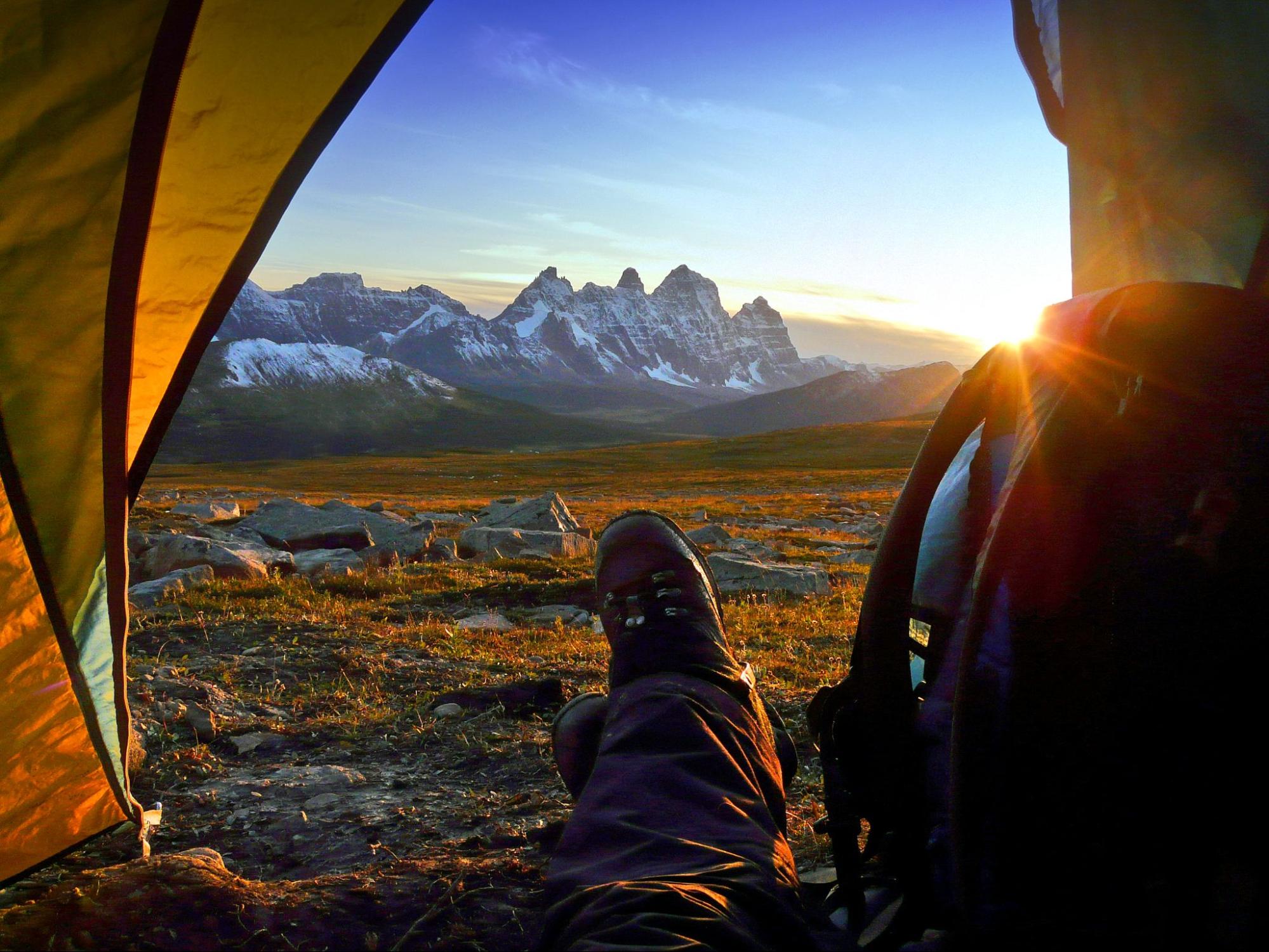 Camping in Jasper National Park